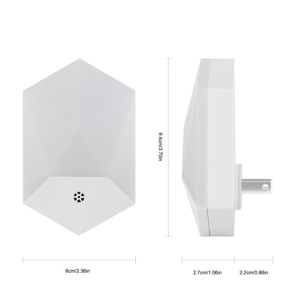 RGB Smart 1w Plug In Motion Sensor Hallway Light / 52G Plug In Night Lamp