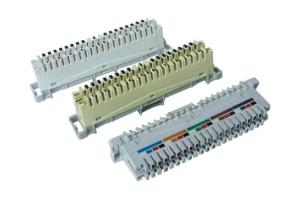 Quality 10 Pair ABS or PBT LSA Disconnection Module Category 3 performance with Phosphor Bronze contacts for sale
