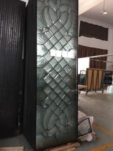 Quality Clear Leaded Triple Glazed  Glass for Doors Windows with Patina came for sale