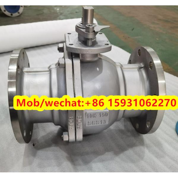 JIS 10K 20K flange end cast steel SCS13 ball valve