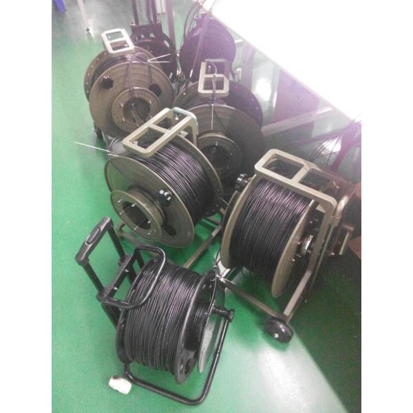 Portable Knapsack Fiber Optic Cable Reel Wit Wheels For LSZH TPU PE Cable