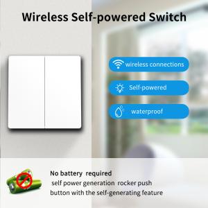 86*86*35mm Zigbee Touch Switch 400W Homekit Scene Button