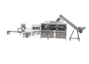 1500BPH Mineral Water Bottling Machine With Coder Printer