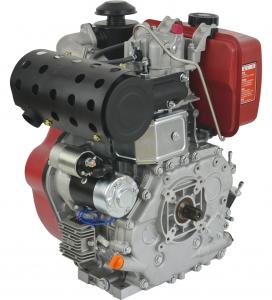 Quality GET190F 10hp 12hp Air Cooled Diesel Engine 25 Hp Diesel Motor Lightweight for sale