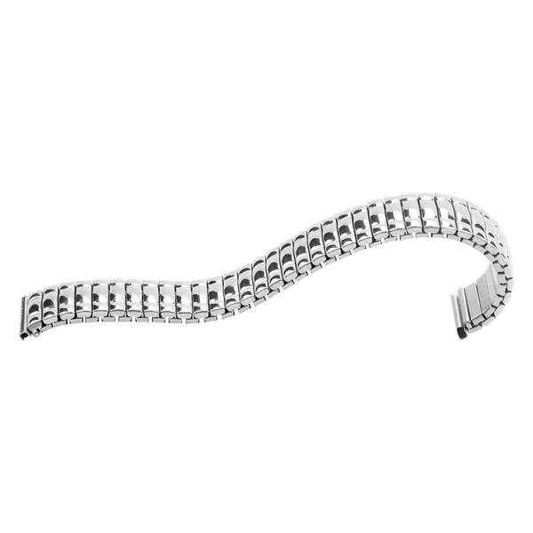 Executive Solid-Link Metal Watchband – Brushed & Polished