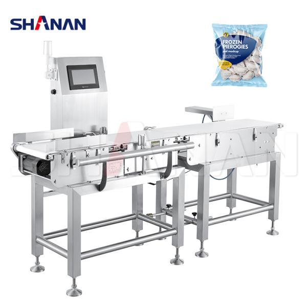 Buy Automatic Check Weigher For Industrial Custom Check Weigher Weighing Sorting Machine With Rejection at wholesale prices