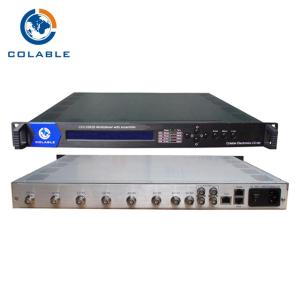Quality 8 Channel ASI To IP Output IP Video Multiplexer DVB Headend TS Multiplexer Scrambler for sale