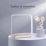 Bedside Lamp with Qi Wireless Charger, Table lamp 3 Step Dimmable Touch Control