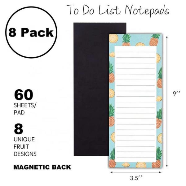 Reusable Fridge Magnetic Memo Pad With Pen Custom Design ISO