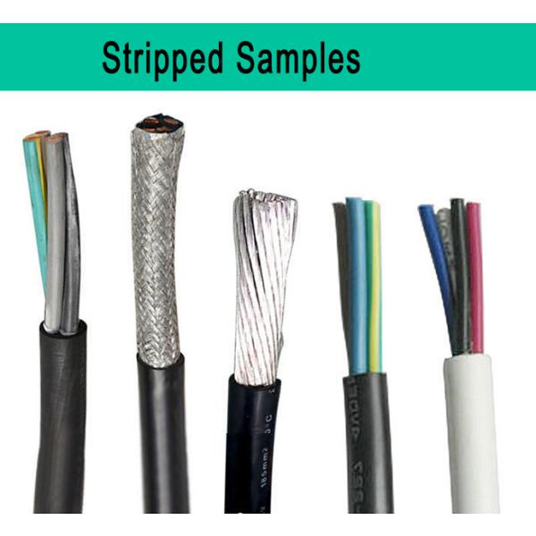 80kg Pneumatic Rotary Knife Stripping Machine for Large Square Cable Wire Stripping