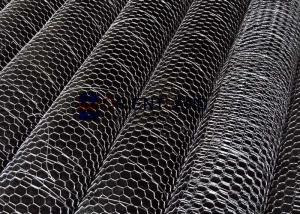 China Vinyl Coated Poultry Hex Netting / Flexible Poultry Mesh Netting Sample Available on sale