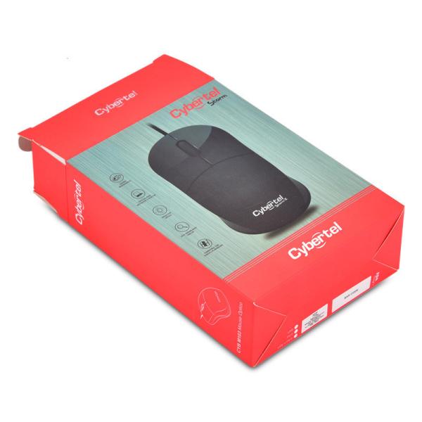 Folding Saves Space Shipping Costs, Retail Mouse Box Color CMYK Printing