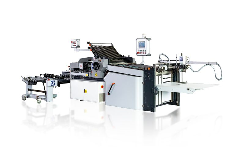 CP Flat Pile Floding Machine suitable for frequent folding job changes with short setup times and easy handling by operators