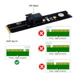 M.2 Module With Mini-SAS HD (SFF-8643) 36-Pin Connector For U.2 (SFF-8639) NVMe