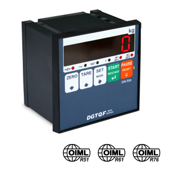 DGTQF Panel Mounting 8 Analogue Weighbridge Indicator