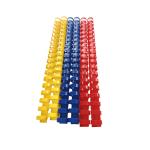 Office Document Binding Combs 6mm (1/4'') 21 Ring Notebook PVC Binder Plastic