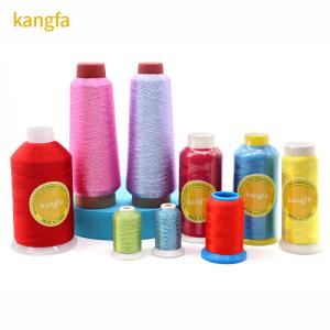 Polyester / Viscose Embroidery Thread 5000 Yard Mercerized for Embroidery