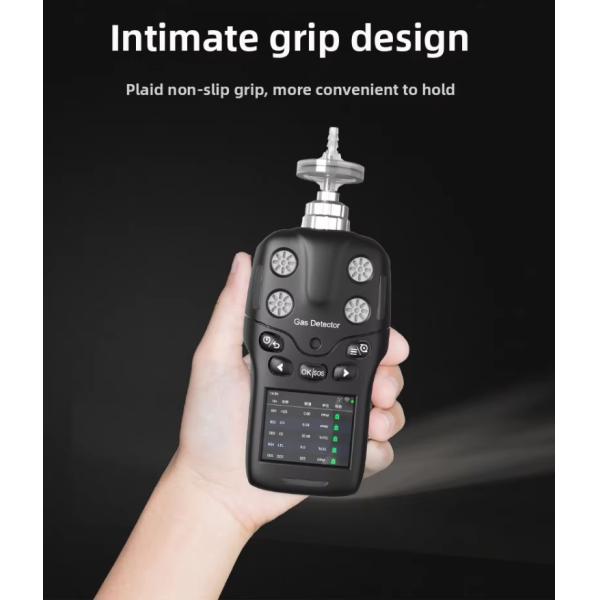 MS400S Portable Multi Gas Detector for Petroleum Chemical Industries Intelligent Identification Customizable Sensor Options