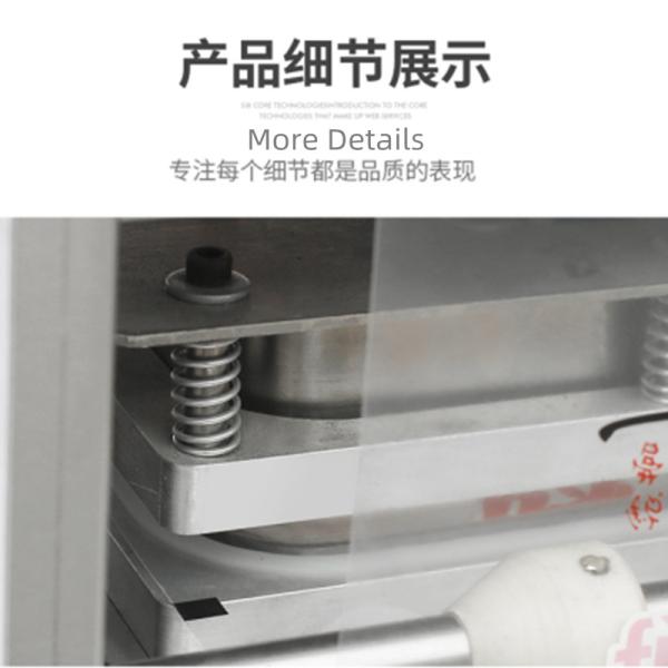 700W 300℃ Food Tray Sealing Machine Tabletop Semi Automatic