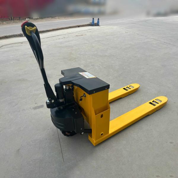 Upgrade Warehouse Electric Powered Pallet Truck For Smooth Material Handling