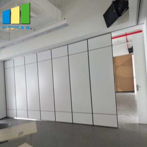China Laminate Finish Removable Soundproof Partition Wall For Hotel ASTM E90 on sale