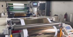 Quality Roll To Roll Laminating Machine FMZ-1300J Two Different Roll Materials Together for sale