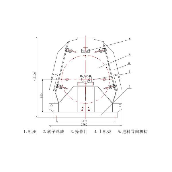 High Productivity Corn Hammer Mill Tiny Vibration Water Drip King Serial