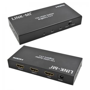 China 48Gbps HDMI Splitter 8k 1x2 HDMI Extender Support Downscaler HDR10 EDID HDCP2.2 on sale