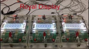 China Customized Graphic 7 Segment LCD Display for Electronic Scale with Backlight on sale