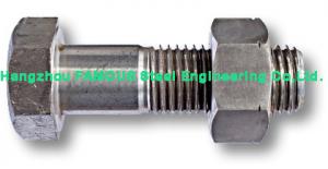 China Hexagon Head Steel Structure Bolt Steel Buildings Kits , Bolts And Fasteners on sale