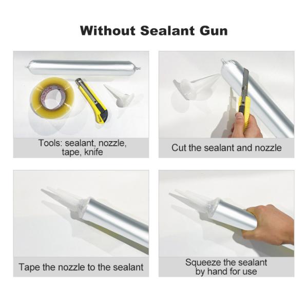 PU Car Windshield Adhesive Marine Polyurethane Caulking Sealant Waterproof