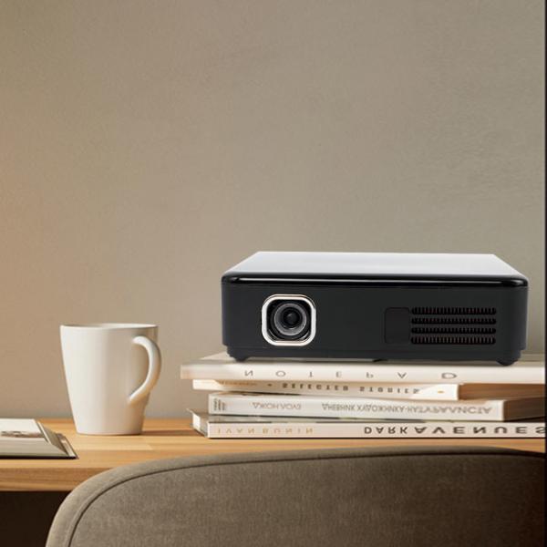 RK3328 Smart Wifi Android Touch Projector Build In Speaker 1*3W