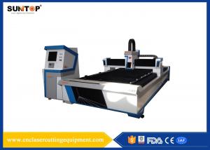 Advertising Industry Metal  CNC Laser Cutting Machine With Power 500W