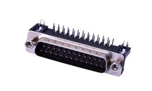China 25 PIN Input Output Connectors Socket Copper Alloy Strong Contact Superior Shielding Effect on sale