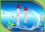 Vacuum Blood Sample Collection Tubes , Red Top Blood Tube For Clinical Blood
