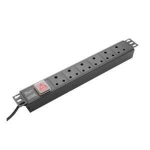 IP20 Protection Level Server Rack RSA PDU Input Voltage 16A Output Current For