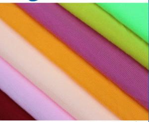 Quality Flame Retardant Stretch Knit Fabric Dyed Tricot Plushed Fabric for sale