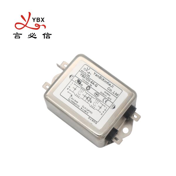 YB21D3 Single Phase EMI Filter Low Pass Solder Terminal Output Filter