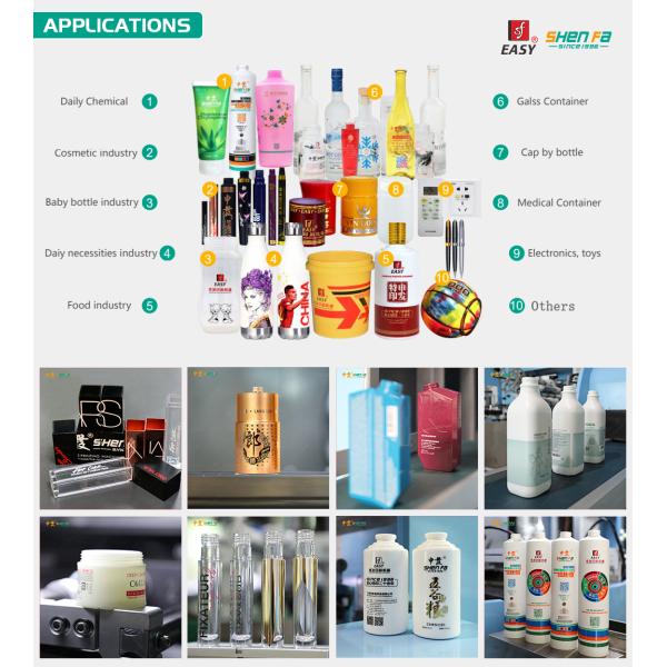 Semi-Automatic Screen Printer for Bottles Cups Glass SF-400