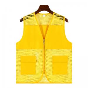 Quality High Visibility Road Safety Products OEM Logo Reflective Safety Vest for sale