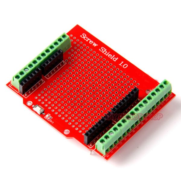 Assembled Proto Screw Shield for Arduino UNO ProtoShield Prototype Terminal Expansion Board