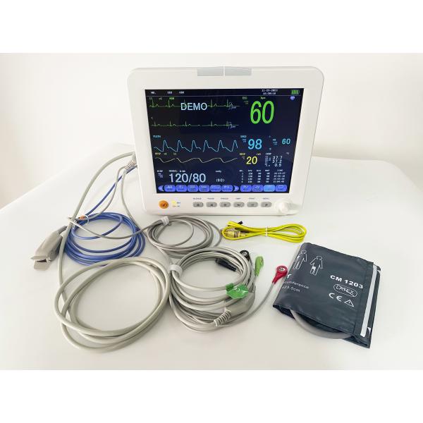 Multiparameter portable vital sign monitor cardioc patient monitor with bracket