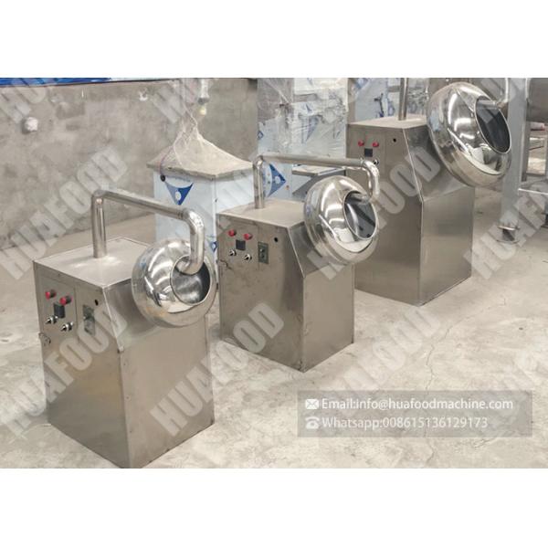 Snack Product Output 150kg/H Mini Chocolate Coating Machine