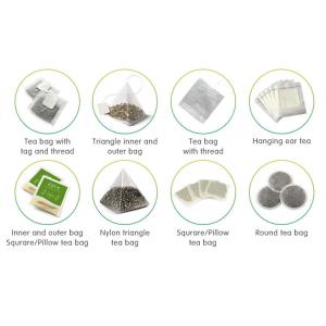 Ultrasonic Triangle 200cm Coffee Bag Packing Machine Drip ND C60