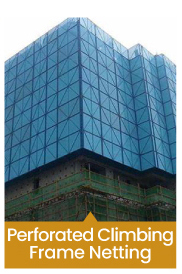 nylon/pp horizontal safety net fall protection