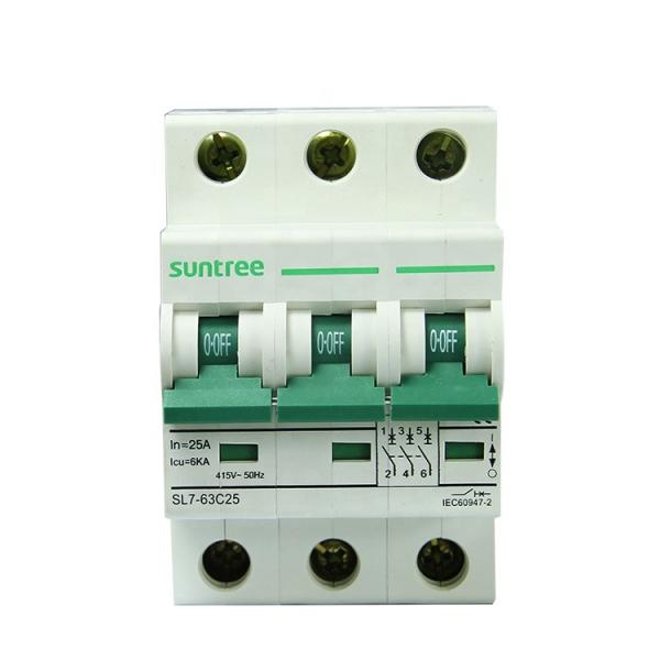 Quality White 440volt 16amp Mini MCB Circuit Breakers for sale
