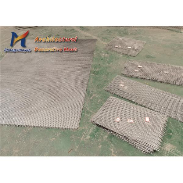 SS316 Decorative Woven Wire Mesh Pattern 1.8mm Antique Brass