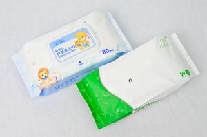 China 80 Count Baby Cleansing Wipes No Irritation Soft Wet Wipes Hypoallergenic Unscented on sale