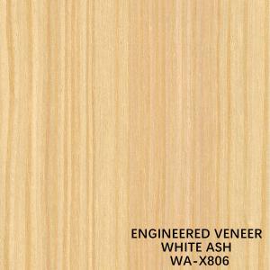 Quality Reconstituted Decorative Natural Ash Wood Veneer WA-X806 Fineline Grain Handicrafts for sale