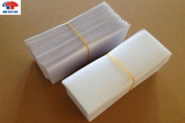 Buy Stickly Magic Self Adhesive Hook And Loop Tape , White Nylon Hook And Loop Square Shape at wholesale prices
